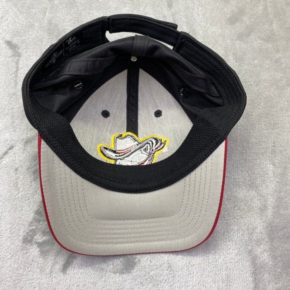 Quad City River Bandits MLB Hat Black Red Mascot Fitted Style Baseball‎ Cap New - Picture 4 of 5